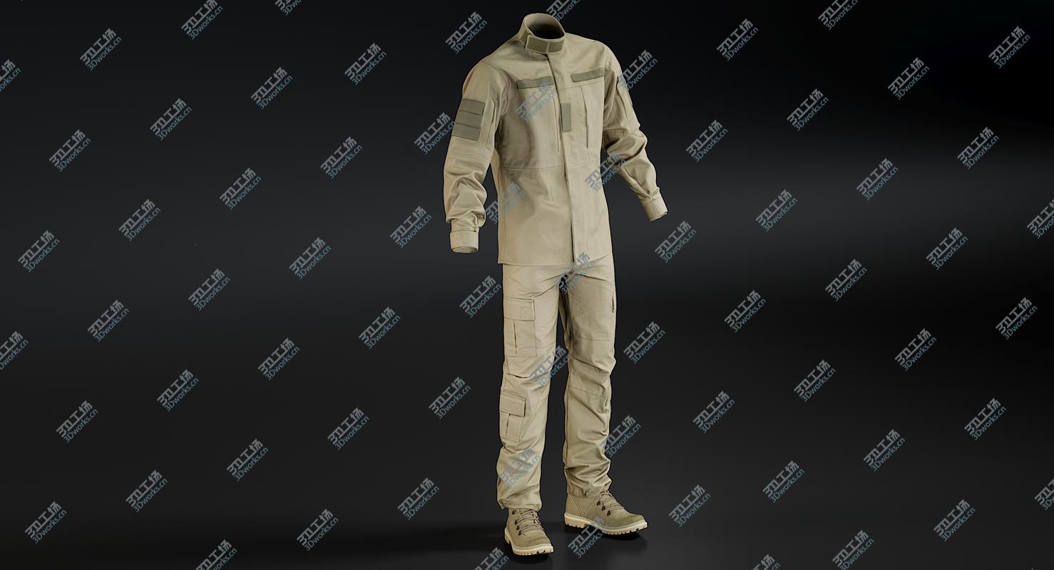 images/goods_img/20210313/Military Uniform With Boots Desert (2 cloth sides) 3D model/5.jpg